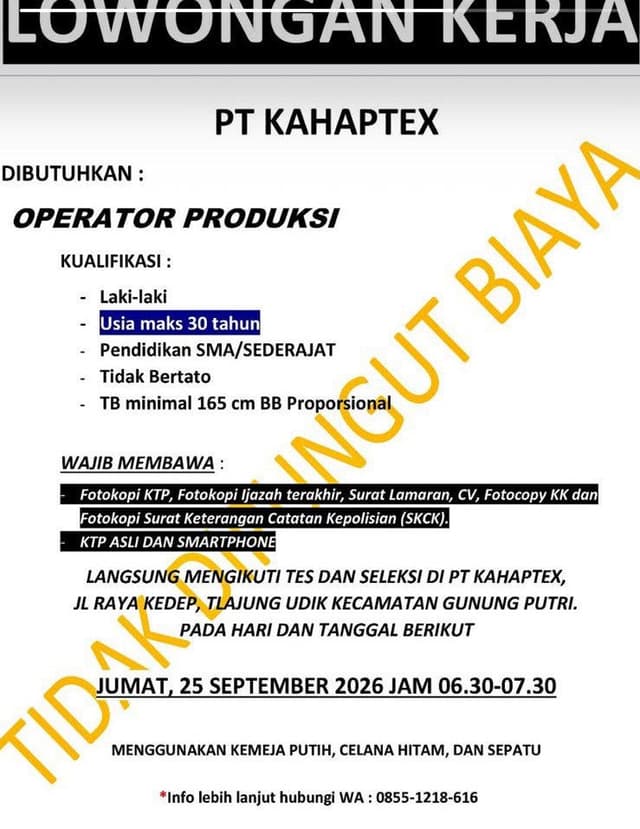 PT KAHAPTEX