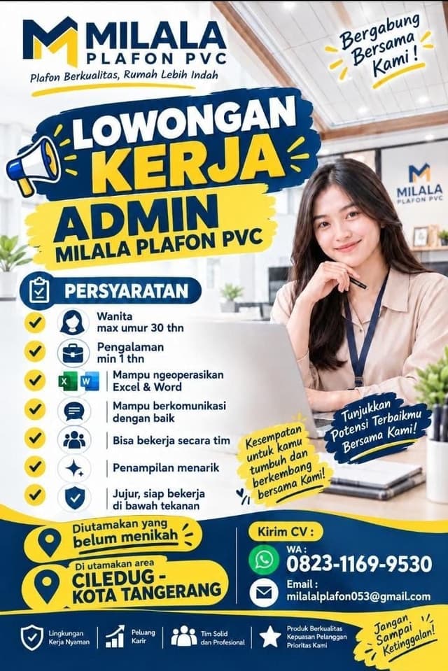 Milala Plafon PVC