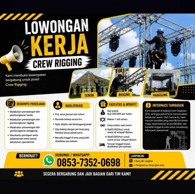 Poster Lowongan