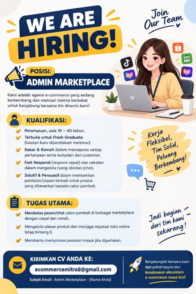 Poster Lowongan