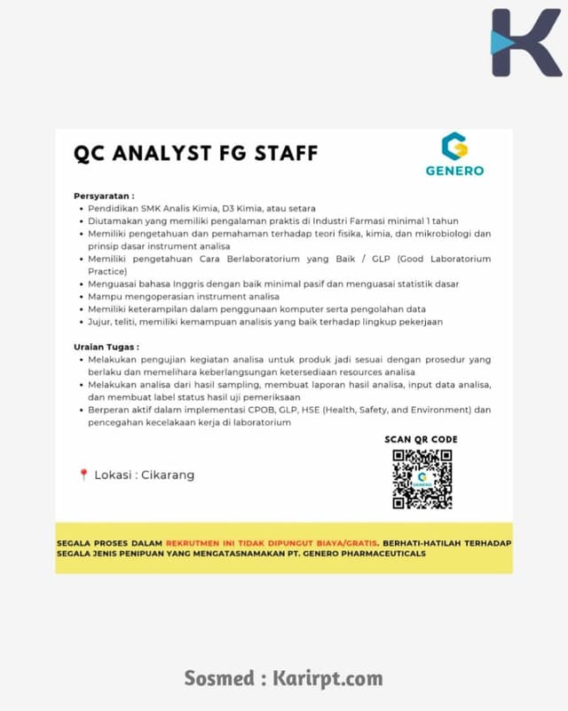 PT. GENERO PHARMACEUTICALS