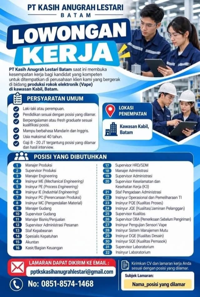 PT KASIH ANUGRAH LESTARI