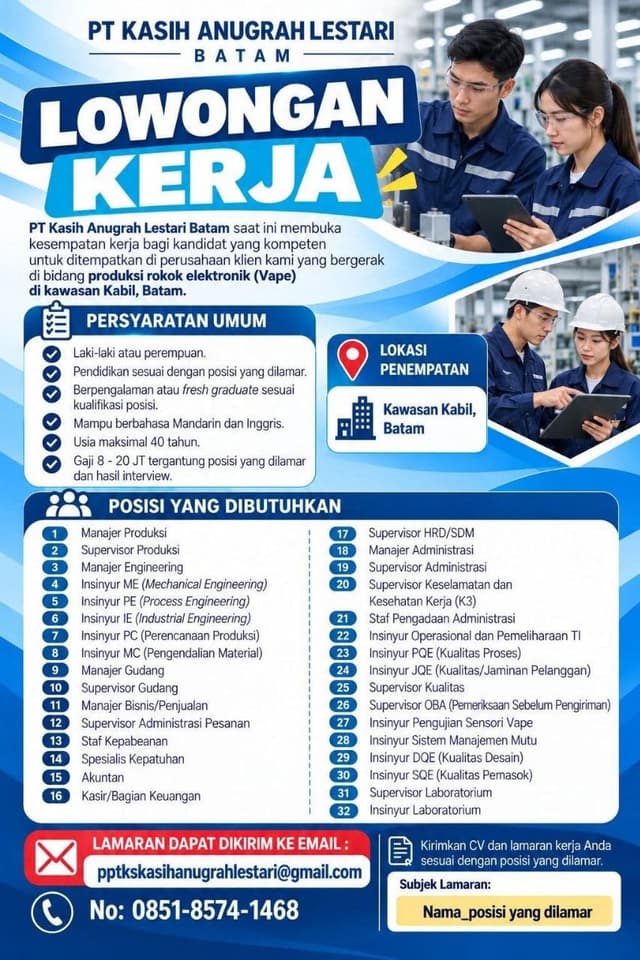 PT Kasih Anugrah Lestari