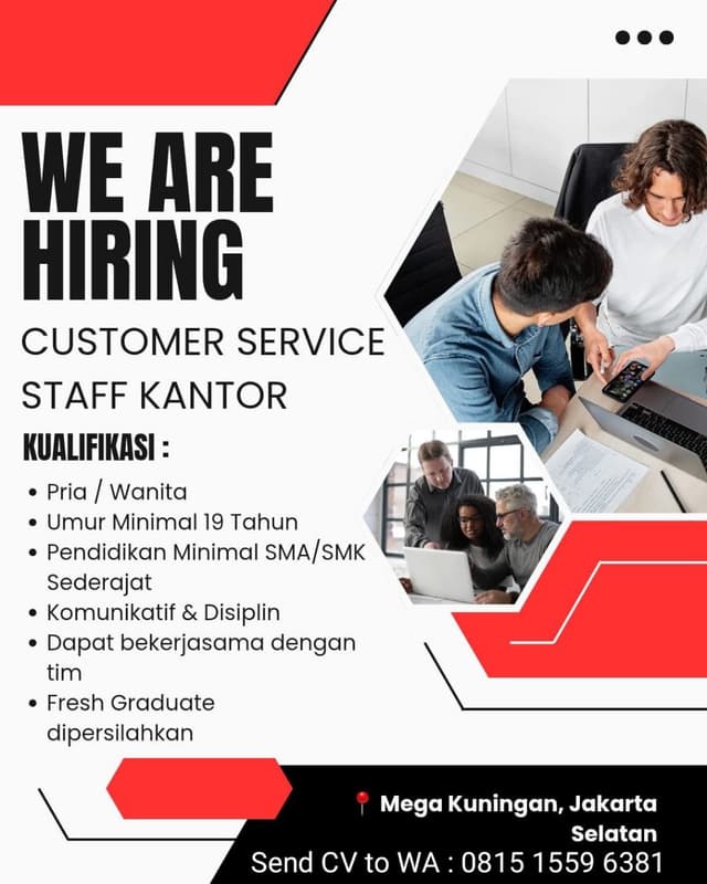 Poster Lowongan