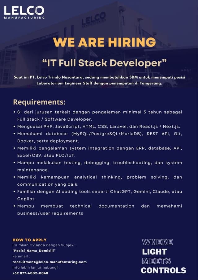 PT. Lelco Trindo Nusantara