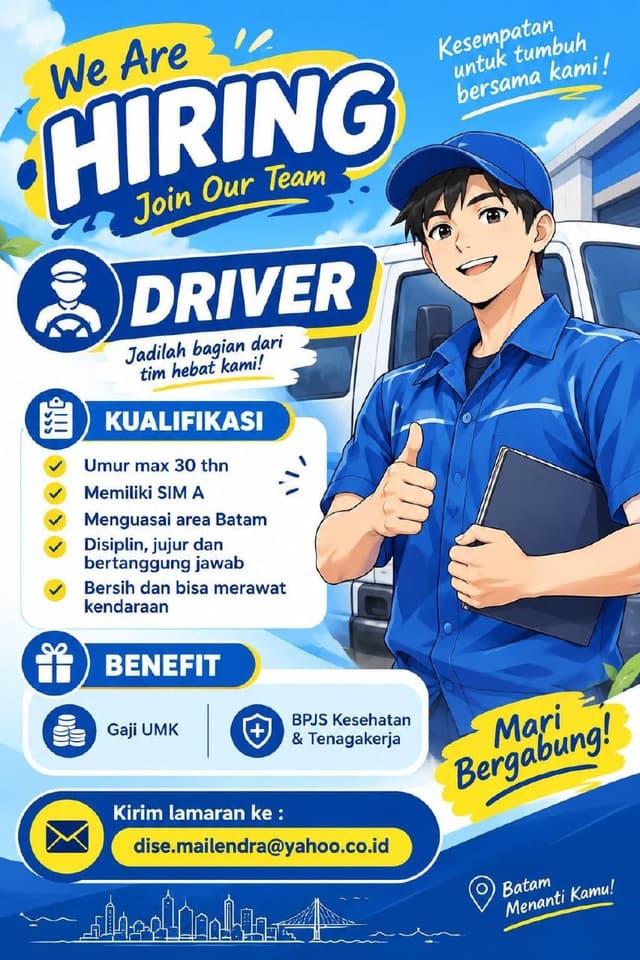 Poster Lowongan