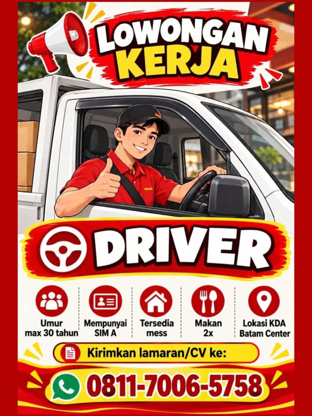 Poster Lowongan